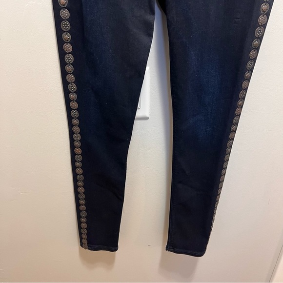 Scotch & Soda Metal Embellished High Rise Skinny Jeans Size 30 - Picture 3 of 12